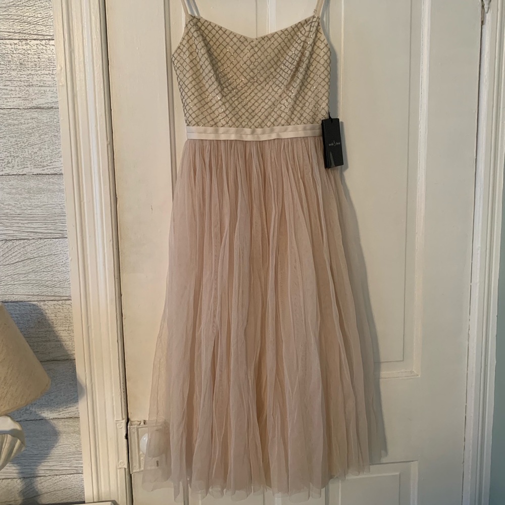 BHLDN Beaded Dress